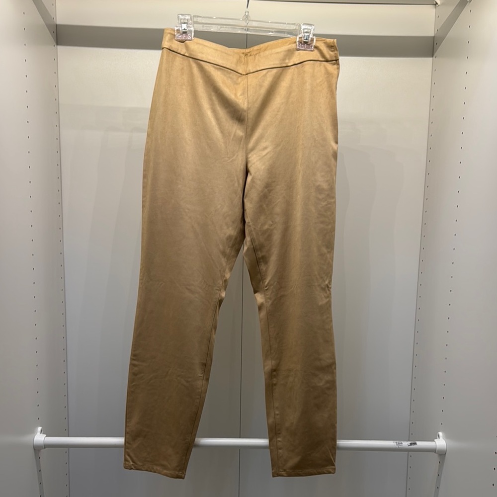 NWT Tommy Bahama Tan Straight Leg Pants with Classic Flat-Front